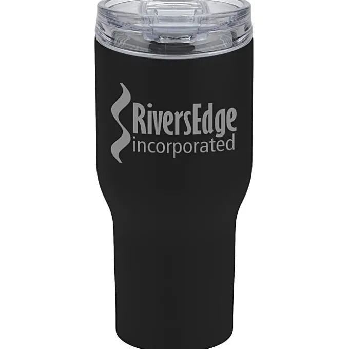 Urban Peak Vacuum Tumbler - 30 oz - Powder Coat - Laser Engraved