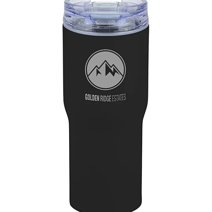 Urban Peak Vacuum Tumbler - 20 oz. - Powder Coat - Laser Engraved - 24 hr