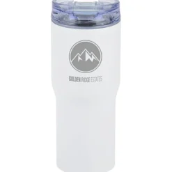 Urban Peak Vacuum Tumbler - 20 oz. - Powder Coat - Laser Engraved - 24 hr
