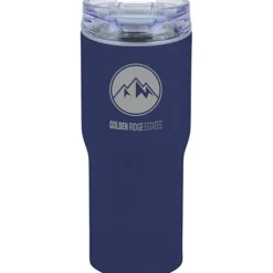 Urban Peak Vacuum Tumbler - 20 oz. - Powder Coat - Laser Engraved - 24 hr