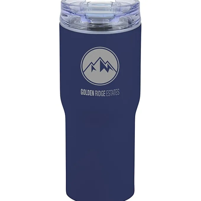 Urban Peak Vacuum Tumbler - 20 oz. - Powder Coat - Laser Engraved - 24 hr