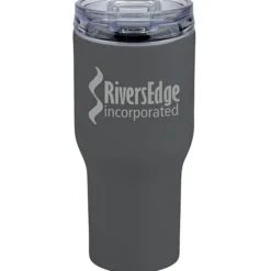Urban Peak Vacuum Tumbler - 30 oz. - Powder Coat - Laser Engraved - 24 hr
