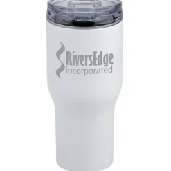 Urban Peak Vacuum Tumbler - 30 oz. - Powder Coat - Laser Engraved - 24 hr