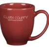 USA Made Bistro Mug - 14 oz. - Red