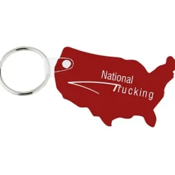 US Soft Keychain - Opaque