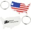 US Stock Soft Keychain