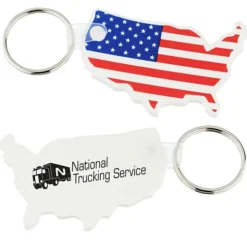US Stock Soft Keychain