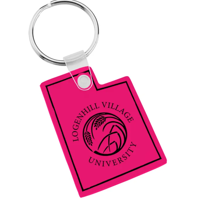 Utah Soft Keychain - Translucent