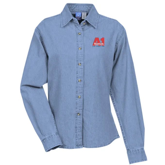 Utility Denim Shirt - Ladies'