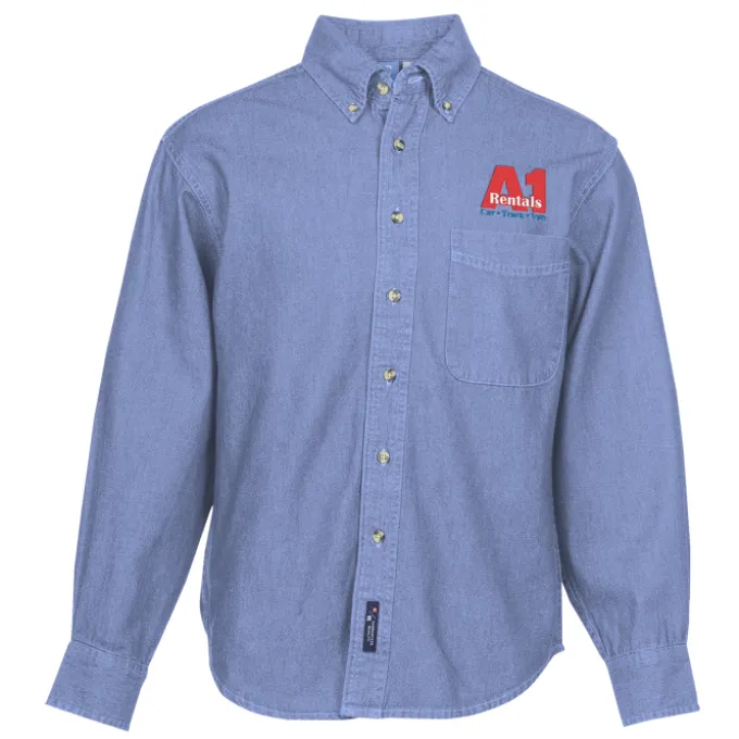 Utility Denim Shirt - Men's