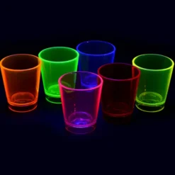 UV Reactive Glow Shot Glass - 1.5 oz.