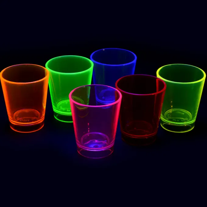 UV Reactive Glow Shot Glass - 1.5 oz.