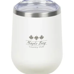 Vacuum Wine Tumbler - 12 oz - Laser Engraved