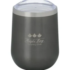 Vacuum Wine Tumbler - 12 oz - Laser Engraved