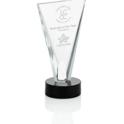 Valiant Crystal Award - 9 inches - 24 hr