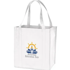 Value Grocery Tote - 13 inches x 12 inches - Full Color