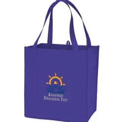 Value Grocery Tote - 13 inches x 12 inches - Full Color