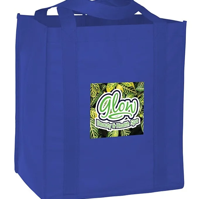 Value Grocery Tote - 15 inches x 13 inches - Full Color
