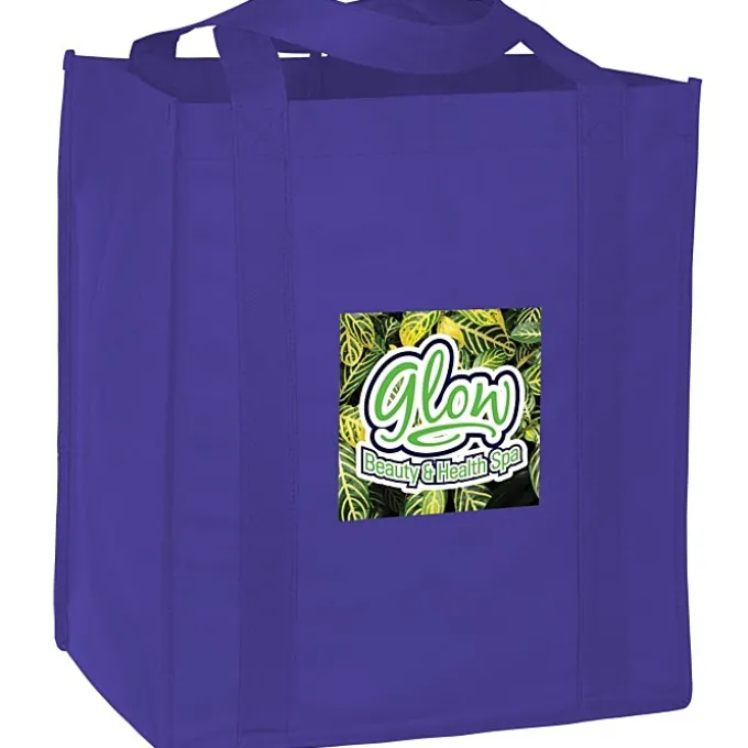 Value Grocery Tote - 15 inches x 13 inches - Full Color