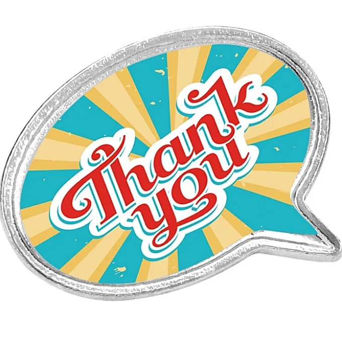 Value Lapel Pin - Speech Bubble