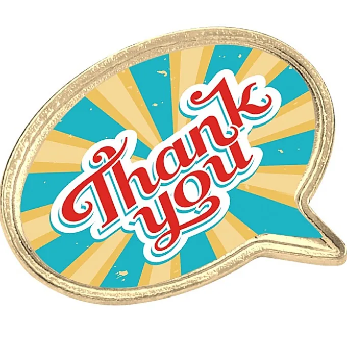 Value Lapel Pin - Speech Bubble