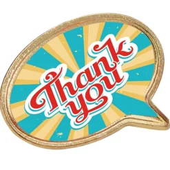 Value Lapel Pin - Speech Bubble
