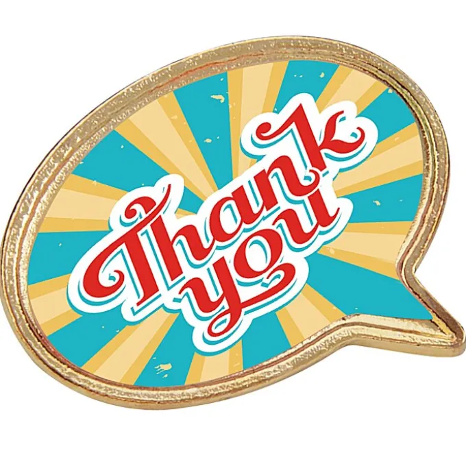 Value Lapel Pin - Speech Bubble