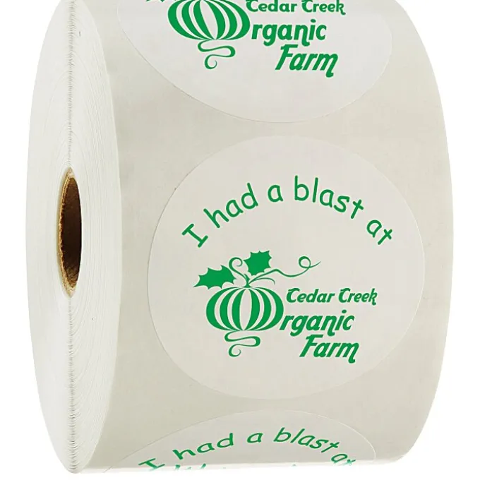 Value Sticker by the Roll - Circle - 2-1/2 inches