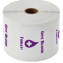 Value Sticker by the Roll - Circle - 3 inches - 24 hr