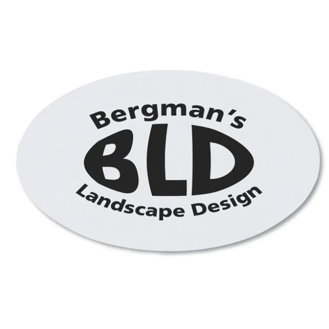 Value Sticker by the Roll - Oval - 1-1/2 inches x 2-1/2 inches