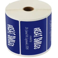 Value Sticker by the Roll - Rectangle - 3 inches x 4 inches