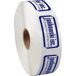 Value Sticker by the Roll - Rectangle - 1 inch x 2 inches