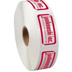 Value Sticker by the Roll - Rectangle - 1 inch x 2 inches - 24 hr