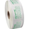 Value Sticker by the Roll - Rectangle - 1-1/4 inches x 2 inches - 24 hr