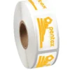 Value Sticker by the Roll - Rectangle - 3/4 inches x 1-1/2 inches - 24 hr