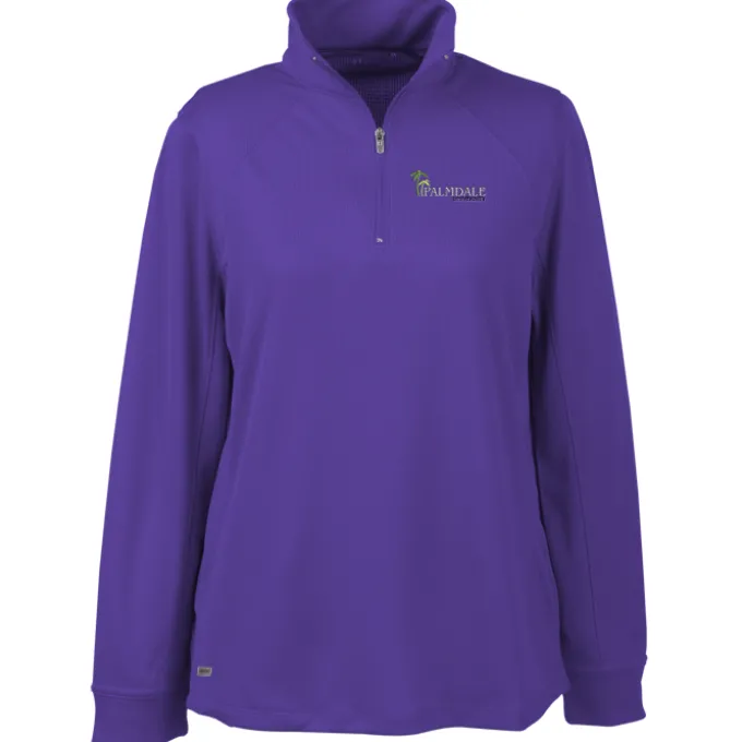 Vansport Mesh 1/4-Zip Tech Pullover - Ladies'