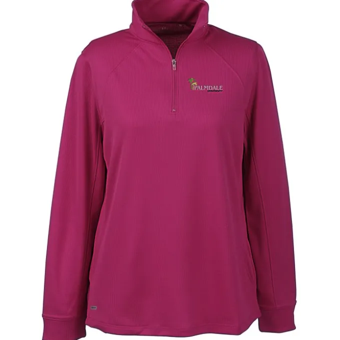 Vansport Mesh 1/4-Zip Tech Pullover - Ladies'