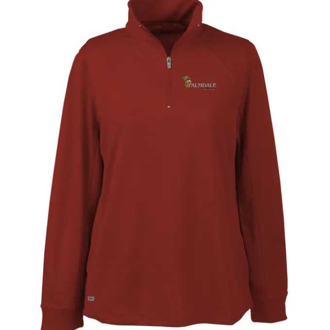 Vansport Mesh 1/4-Zip Tech Pullover - Ladies'