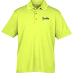 Vansport Omega Solid Mesh Tech Polo - Men's - Embroidered