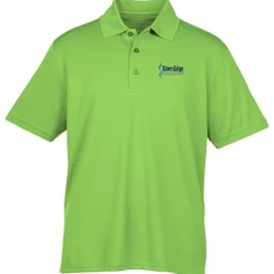 Vansport Omega Solid Mesh Tech Polo - Men's - Embroidered