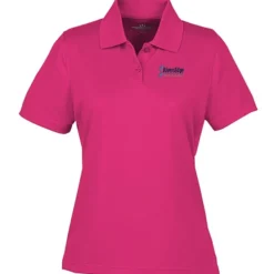 Vansport Omega Solid Mesh Tech Polo - Ladies' - Embroidered