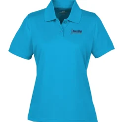 Vansport Omega Solid Mesh Tech Polo - Ladies' - Embroidered