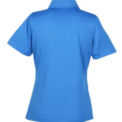 Vansport Omega Solid Mesh Tech Polo - Ladies' - Embroidered