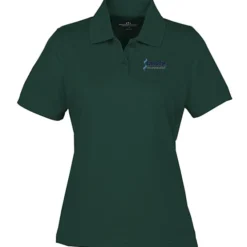 Vansport Omega Solid Mesh Tech Polo - Ladies' - Embroidered