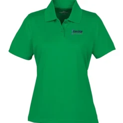 Vansport Omega Solid Mesh Tech Polo - Ladies' - Embroidered