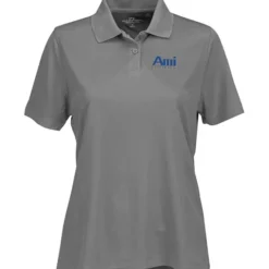 Vansport Omega Solid Mesh Tech Polo - Ladies' - Embroidered - 24 hr