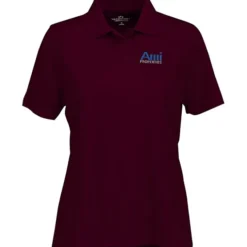 Vansport Omega Solid Mesh Tech Polo - Ladies' - Embroidered - 24 hr