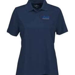 Vansport Omega Solid Mesh Tech Polo - Ladies' - Embroidered - 24 hr