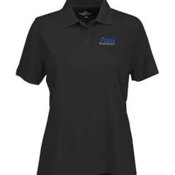 Vansport Omega Solid Mesh Tech Polo - Ladies' - Embroidered - 24 hr