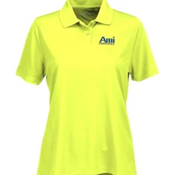 Vansport Omega Solid Mesh Tech Polo - Ladies' - Embroidered - 24 hr
